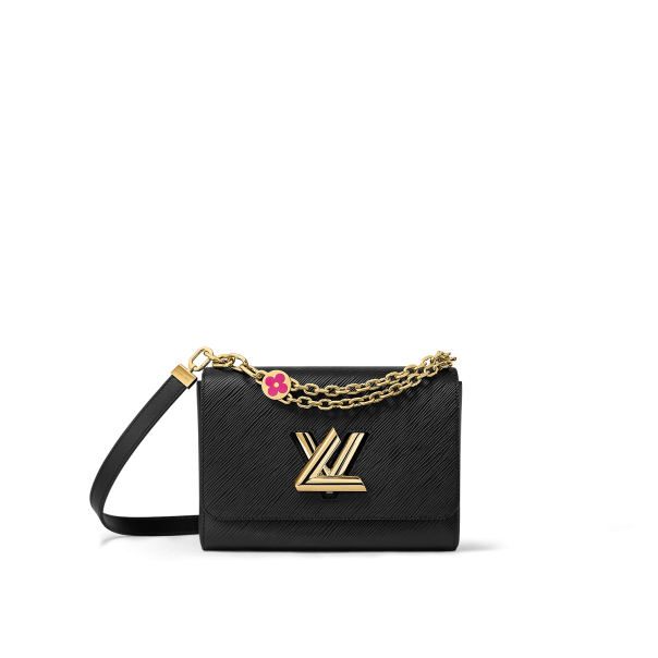 Dolce & Gabbana Sicily shoulder bag in black grained leather